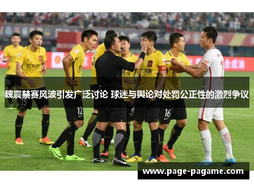 魏震禁赛风波引发广泛讨论 球迷与舆论对处罚公正性的激烈争议 魏震禁赛风波引发广泛讨论 球迷与舆论对处罚公正性的激烈争议